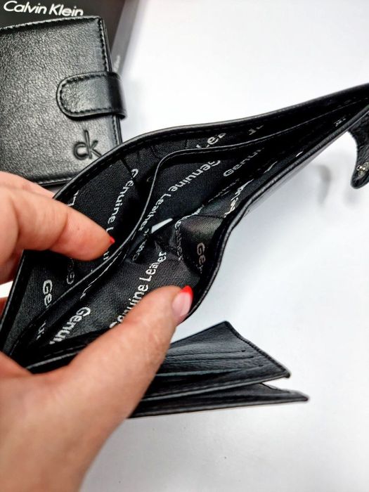 Шкіряний гаманець Чоловічий гаманець портмоне Мужской кожаный кошелек