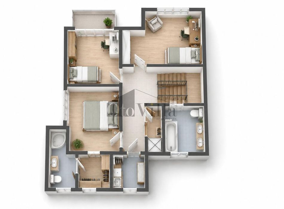 Nowy dom | Bez skosów | 150 m² | 4 sypialnie | Ogród 450 m²  | Bez PCC