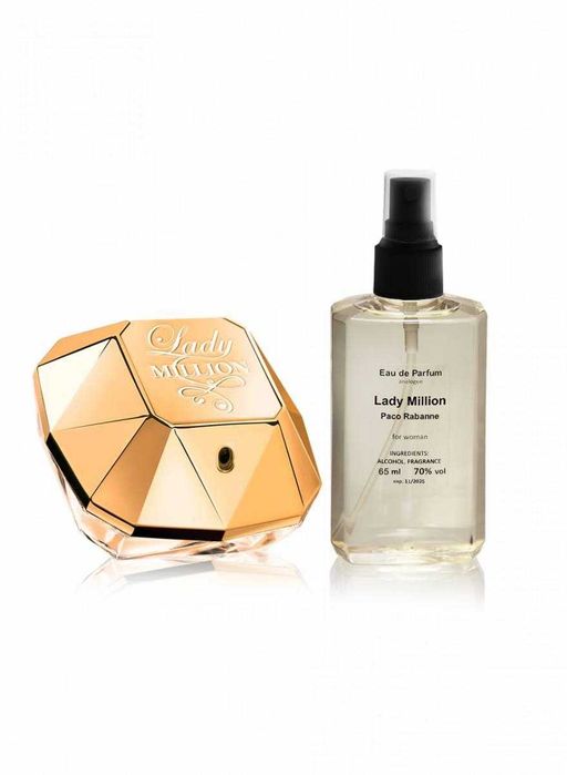 Paco Rabanne Lady Million EDP 65 мл - жіночий парфум, квітково-фруктовий аромат, стійка парфумерна вода| Пако Рабан Леди Миллион женские духи (135560)