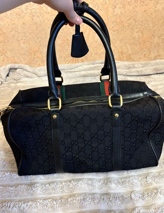 Gucci Boston Bag GG Supreme сумочка