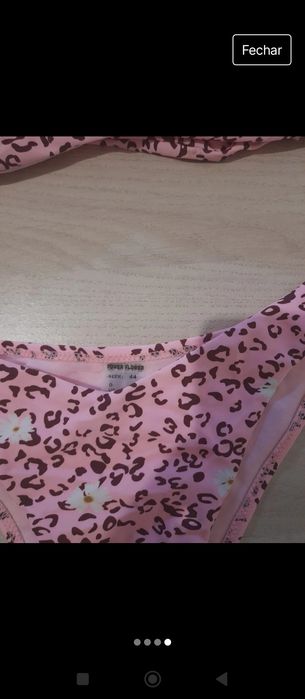 Bikini Flower Power Tamanho XXL Novo