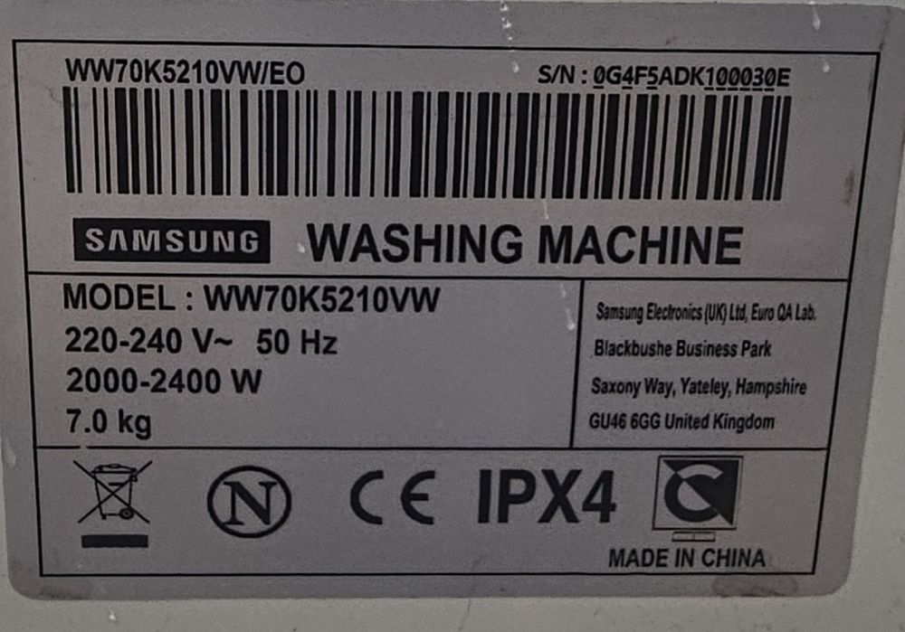 Bęben pralki samsung eco bubble