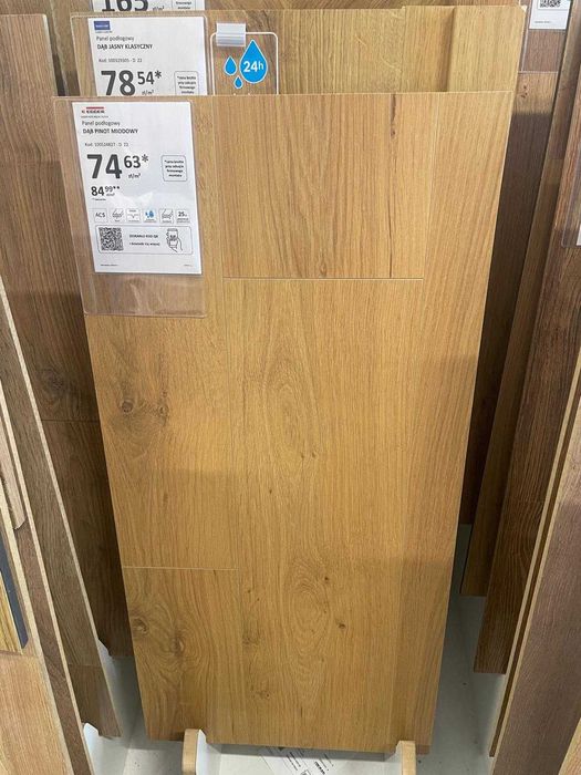 Panele podłogowe dąb pinot miodowy