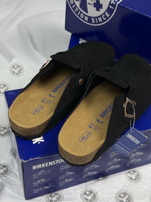 Тапки Birkenstock Boston 41-45  шльопки біркеншток