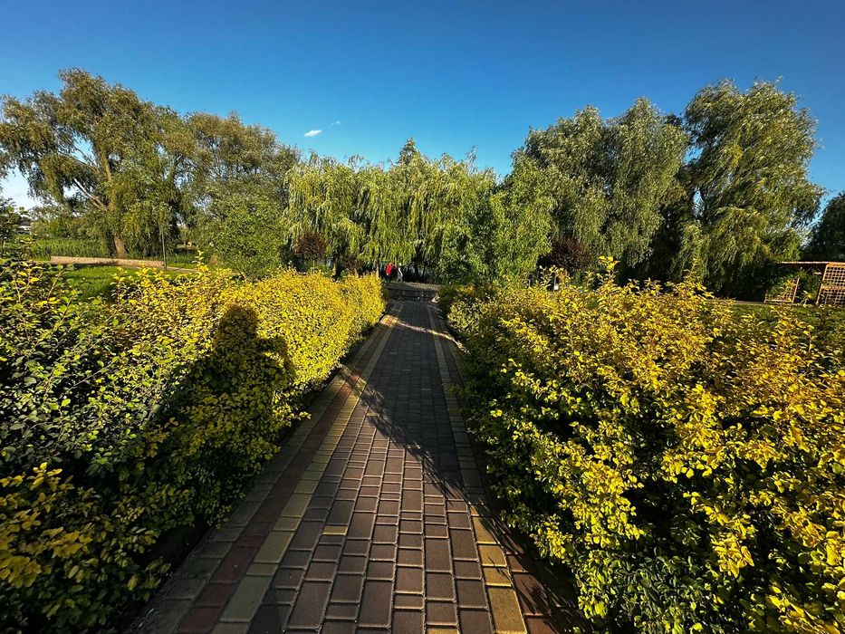 Будинок біля озера з пляжем