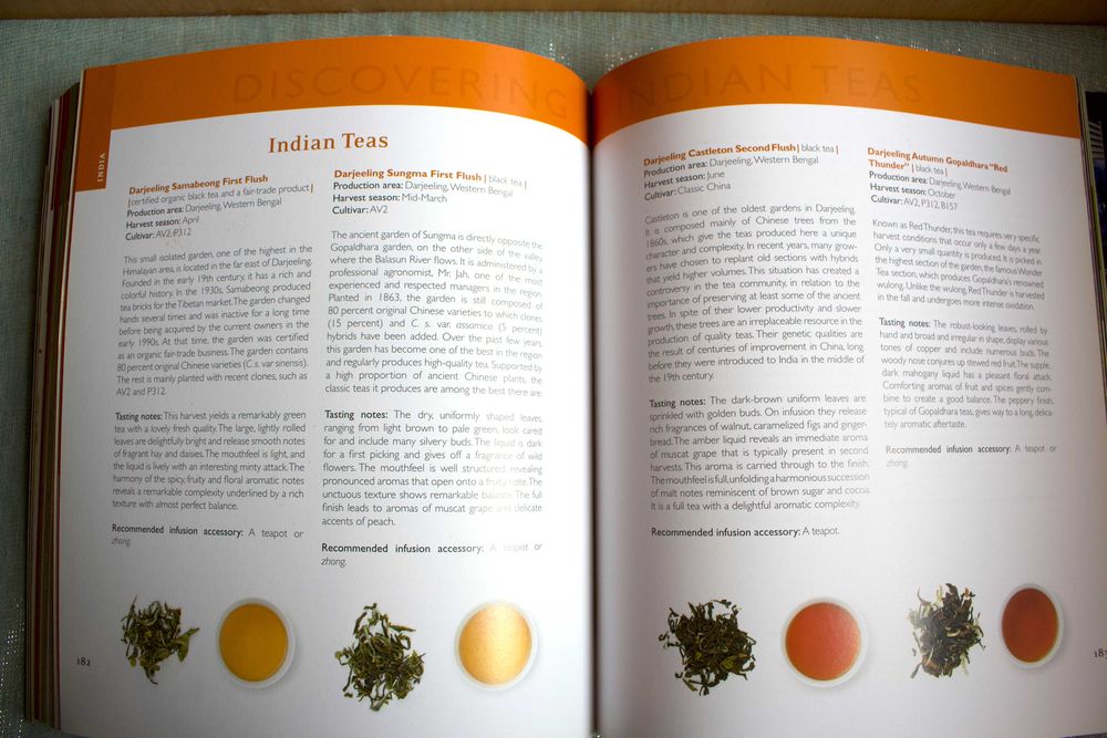 Livro sobre Chá em Inglês, de muita qualidade