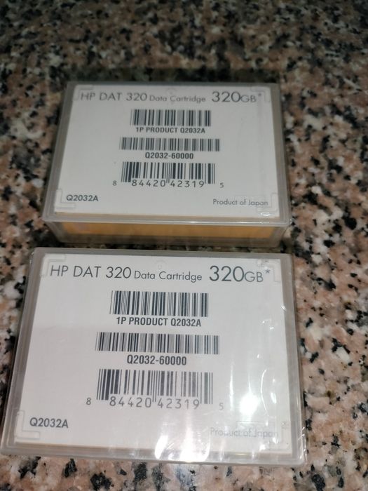 Fita de dados HP DAT 320, modelo Q2032A