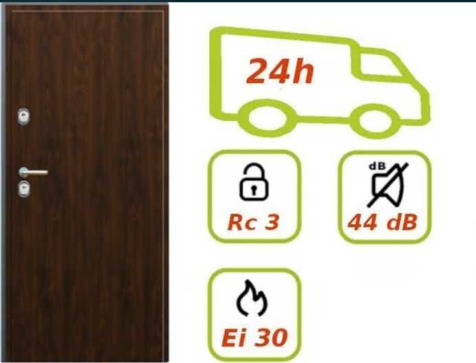 OD RĘKI Drzwi delta magnum 56k antywłamaniowe RC3, przeciwpożarowe Ei30, akustycze