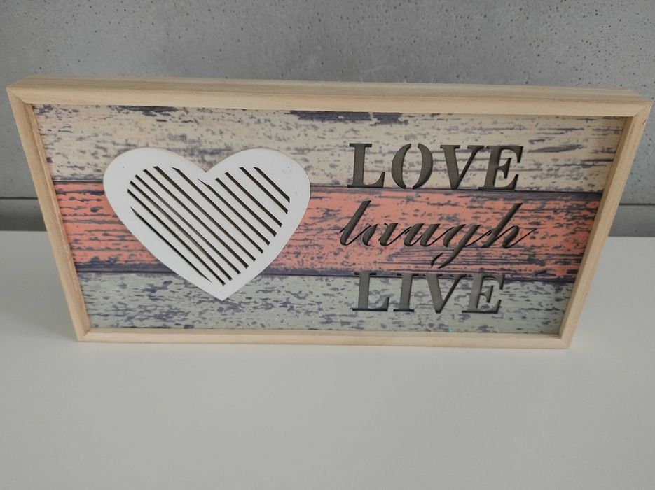 Dekoracyjny, podświetlany obraz