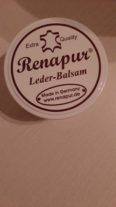 Німецький бальзам "RENAPUR "для взуття та виробів з шкіри та замінника