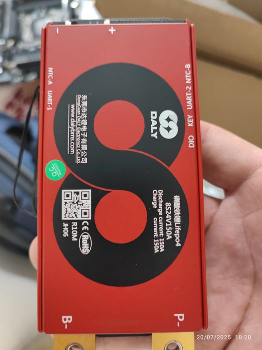 Daly BMS esperto BMS com inversor do equilíbrio, bateria de Bluetooth,