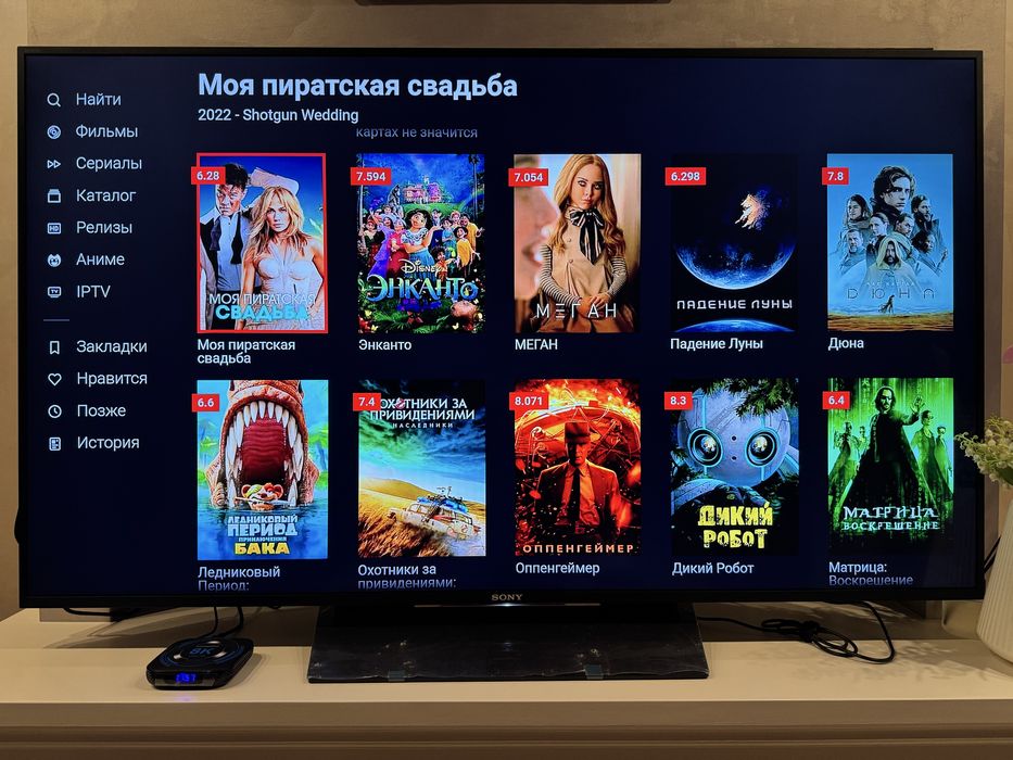 СмартТВ приставка Transpeed 8K 4/64,Android 12,ютуб,фильмы