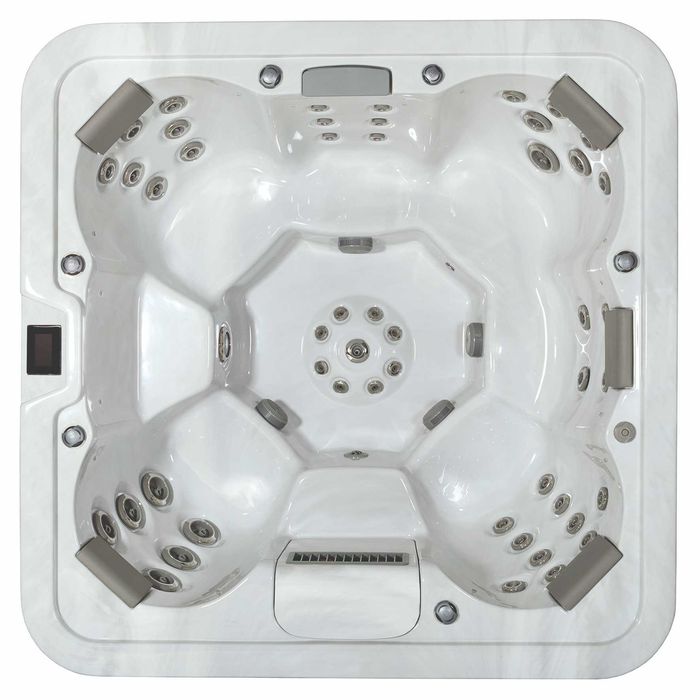 Wanna Jacuzzi Viskan BJORKO – Luksusowy hydromasaż dla 7 osób, 49 dysz