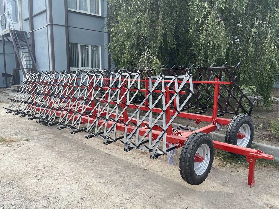 Сцепка зубових борін БГ Борона гідравлічна зубова під МТЗ