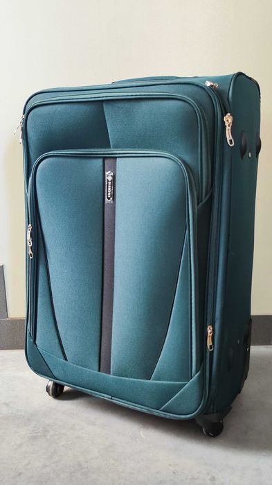 Walizka duża podróżna XL z CODURY 1200D zielona - OUTLET- 91/2026