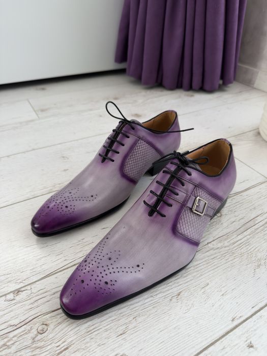 Чоловічі туфлі, броги, мокасини, лофери, натуральна шкіра