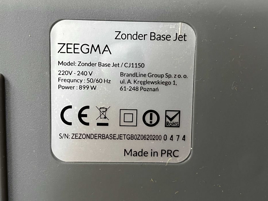 Циклонний пилосос без мішка Zeegma Zonder Jet ( без гофры и насадок ).