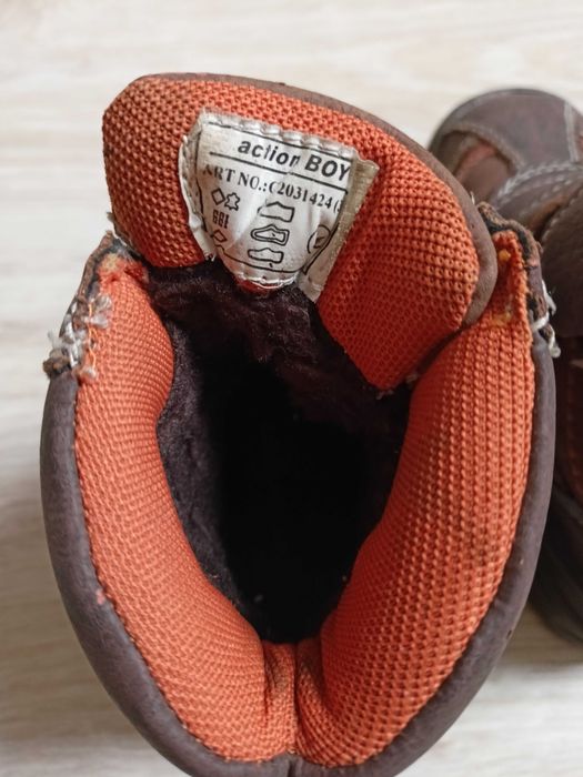 Kozaki skórzane action boy 26