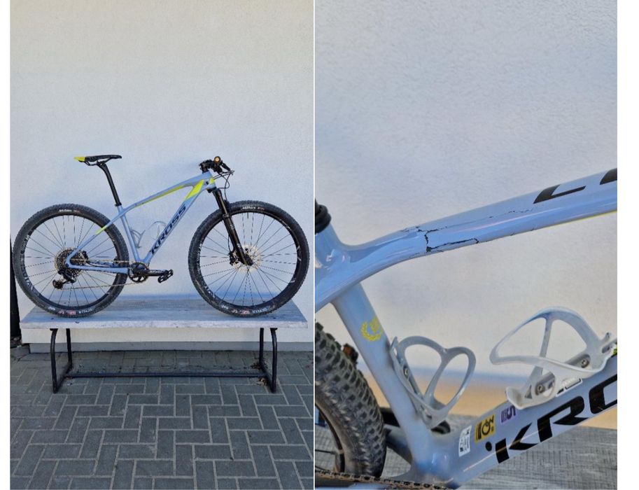 Rower kross level 15 uszkodzony sram x01