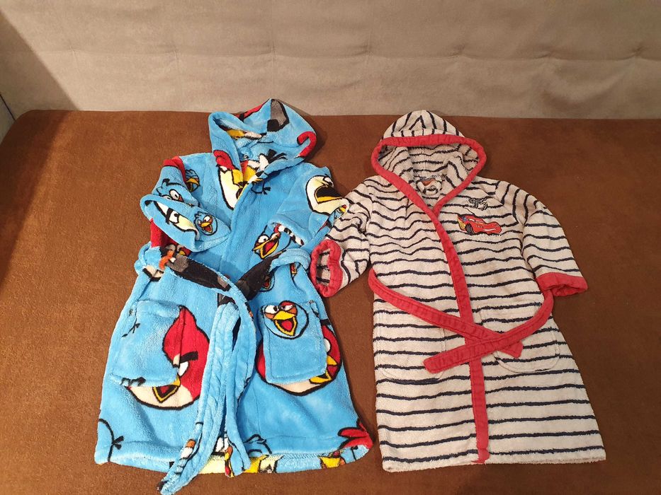 Дитячий халат Angry birds, Cars 92/98