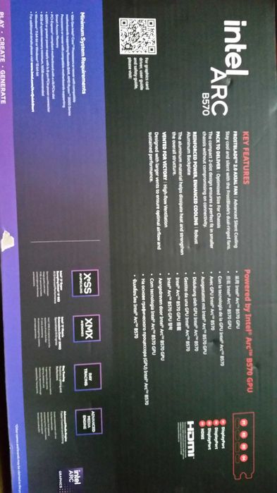 Відеокарта Intel Arc B570 Acer Nitro OC