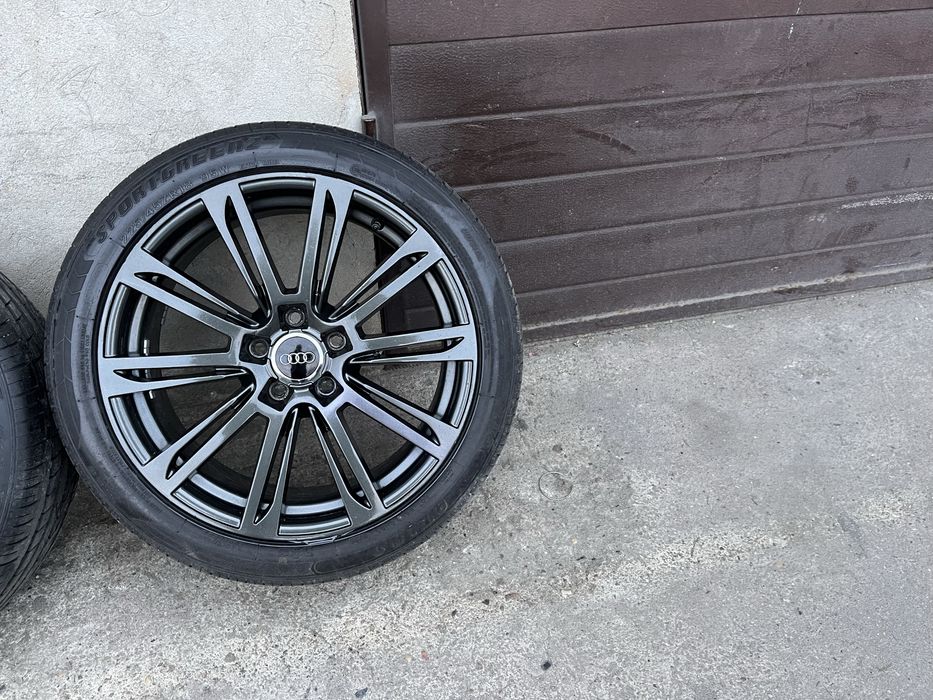 (308)Koła, Felgi 5x112 18” do Audi, Grafit, S-Line
