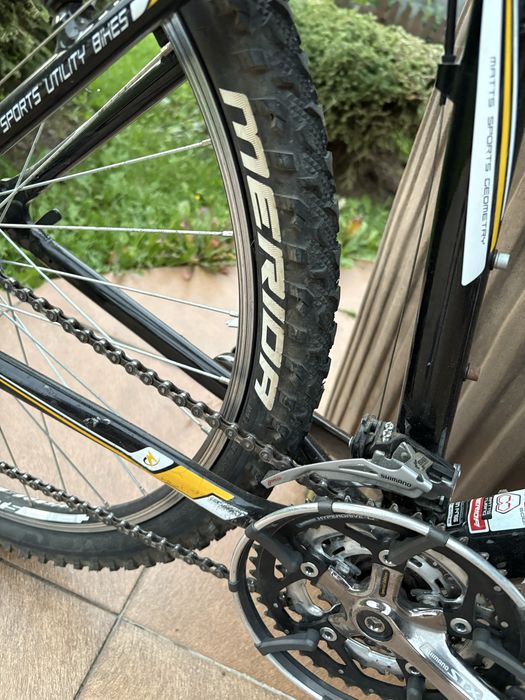 Rower MTB Merida Matts 26” – aluminiowa rama, amortyzator, Shimano