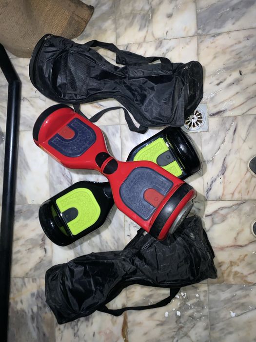 2 Hoverboards com capa (tambem vendo separadamente)
