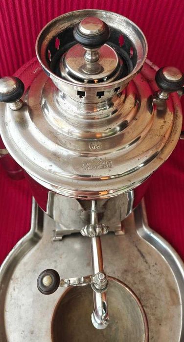 Самовар жаровый на дровах