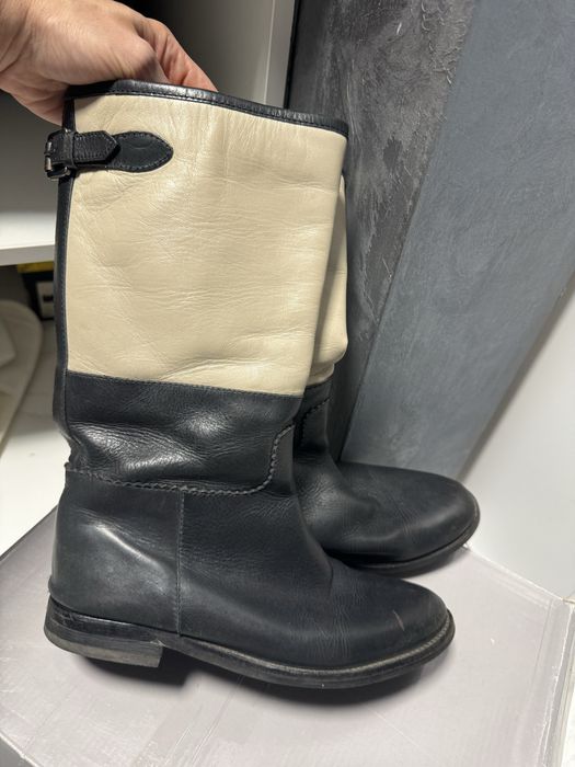 Сапоги аожаные