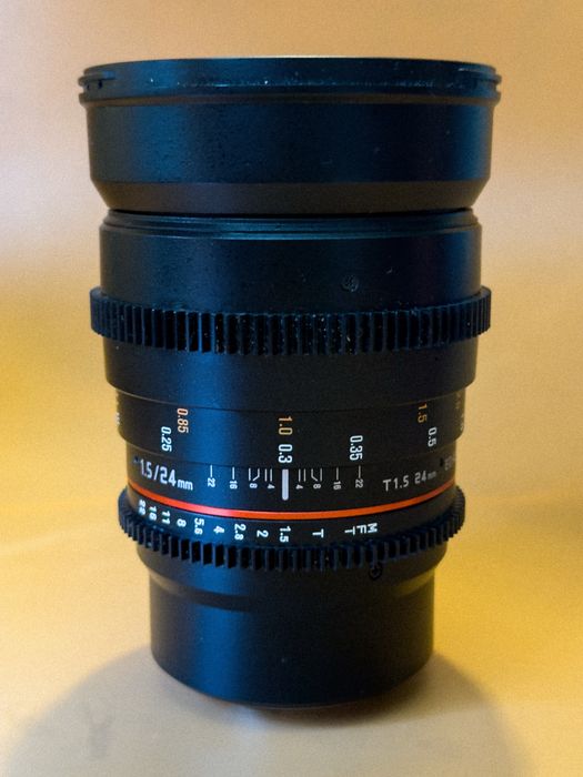 Samyang 24 mm 1.5 T MFT micro 4/3 (Rokinon)