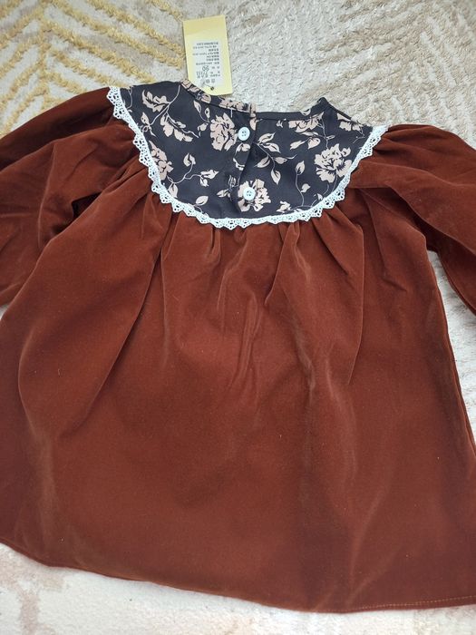 Sukienka welurowa 92