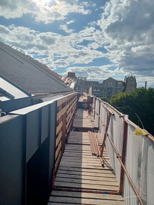 Кровельные работы (монтаж / демонтаж) Реконструкция. Ремонт. Утепление