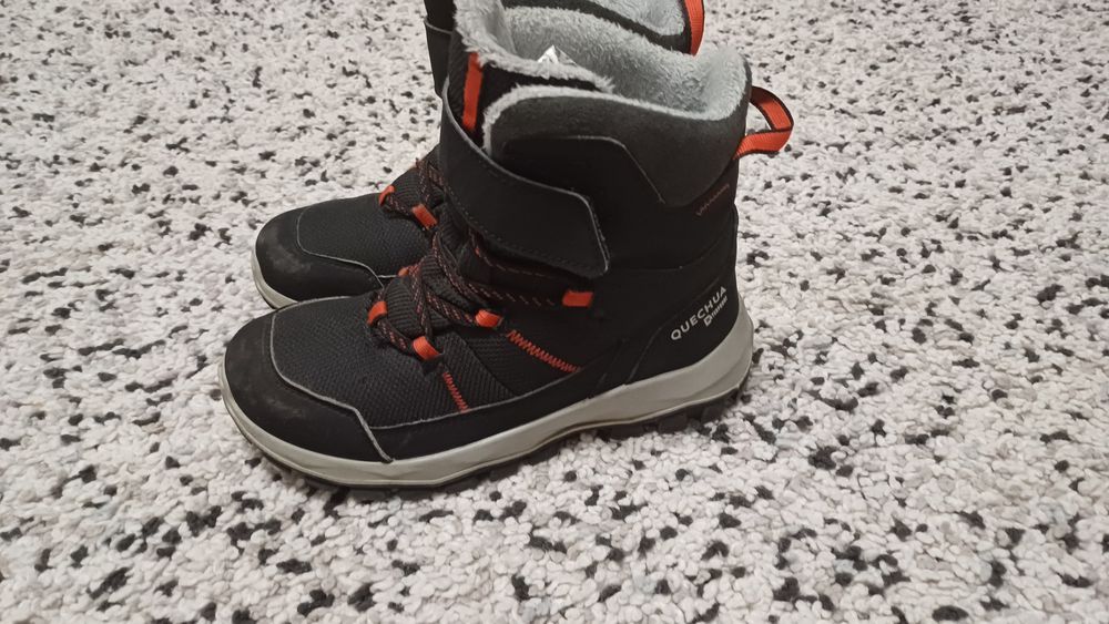 Buty chłopięce zimowe ocieplane 34 Quechua