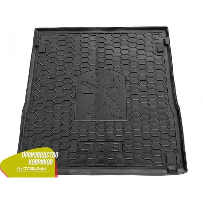 Коврик в Багажник Peugeot 208_301_308_307_3008_4008_Partner_5008_108_