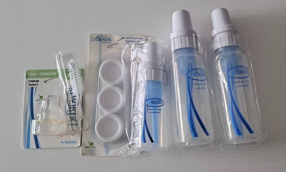 Zestaw butelek antykolkowych firmy Dr Brown's