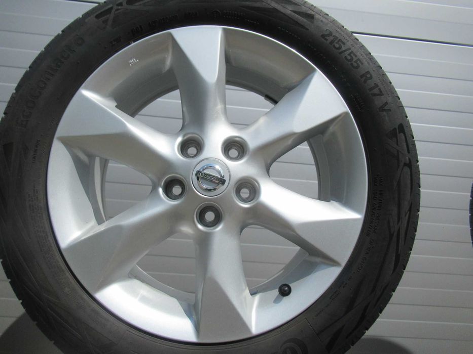 Alu+opony lato R17 NISSAN JUKE I, RENAULT SCENIC 3    4539