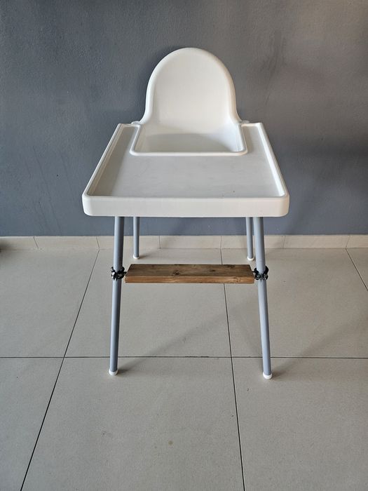 Ikea Antilop krzesełko do karmienia z podnóżkiem
