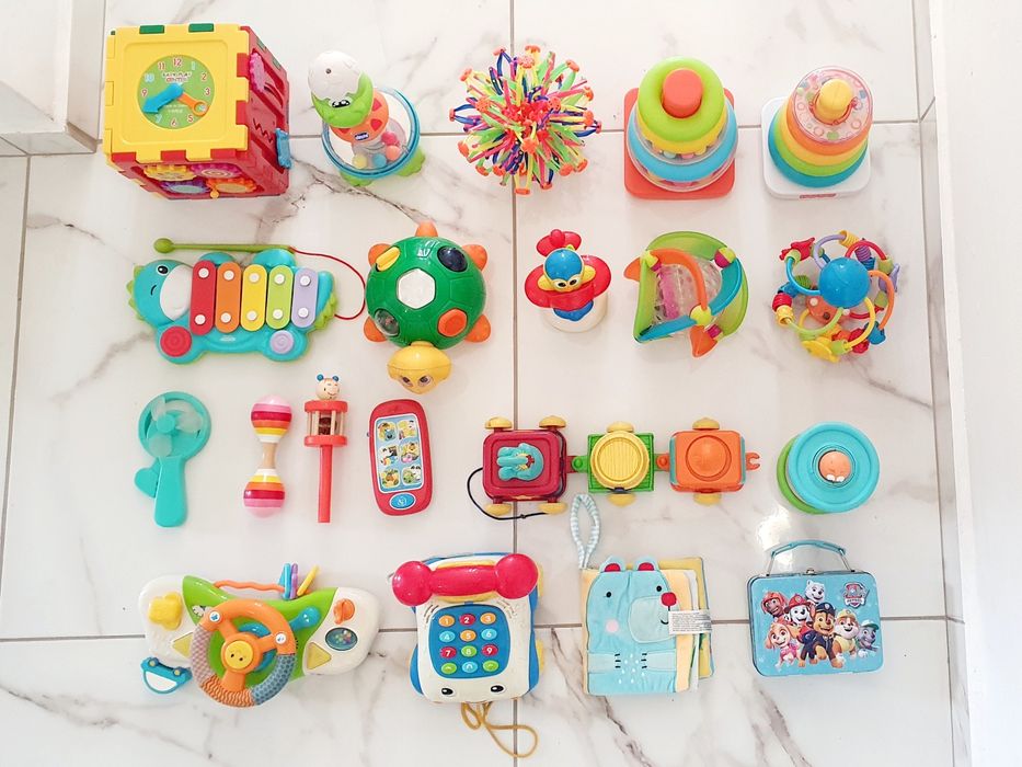Conjunto de 20 brinquedos para bebé / criança até 3 anos