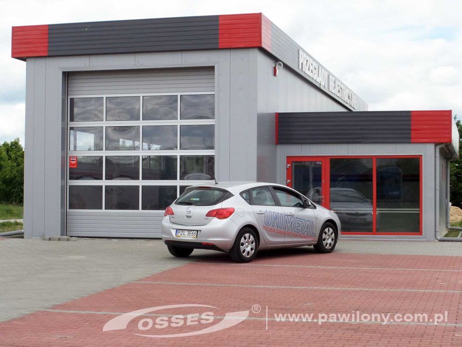 Budujemy stacje kontroli pojazdów, Warsztaty z płyty warstwowej