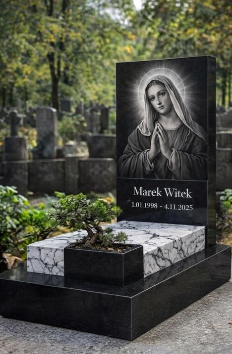 Nagrobki granitowe od 4500
