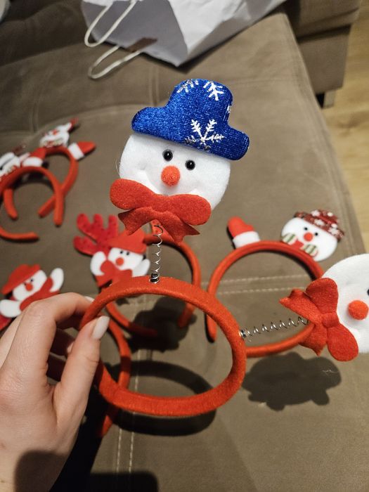 Opaski świąteczne 7 sztuk