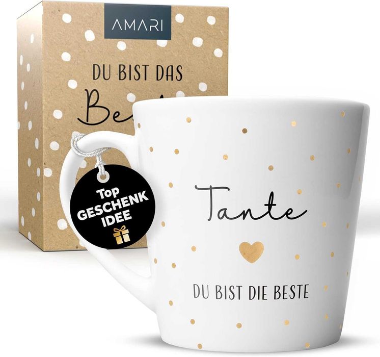 Kubek ceramiczny 330ml Amari dla cioci na prezent dziękuję