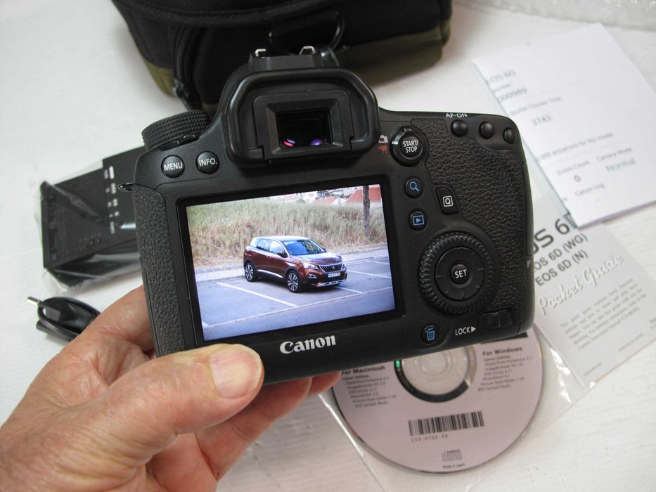 Canon 6D só 3 mil disparos Igual a NOVA - Ver descrição