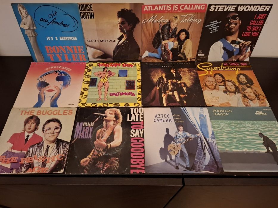 Lote de discos de vinil