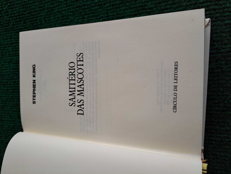 Samitério das Mascotes - Stephen King