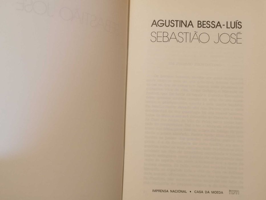 Agustina Bessa Luís // Sebastião José (1. edi.)