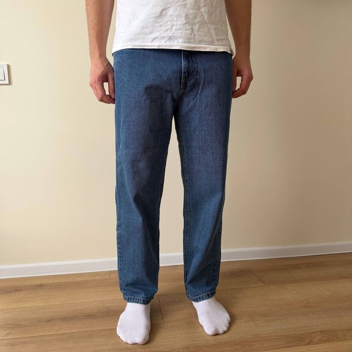 Джинси чоловічі, чорні та сині Reserved, House штани джинсові Baggy, прямі Straight