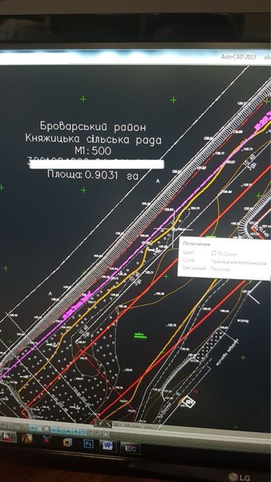 Продаж ділянки Фасад Броварський район с. Княжичі вулиця Броварська