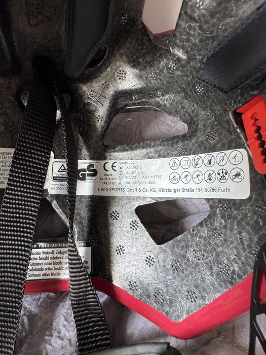 Nowy kask rowerowy unisex UVEX Quatro cc 52-57cm